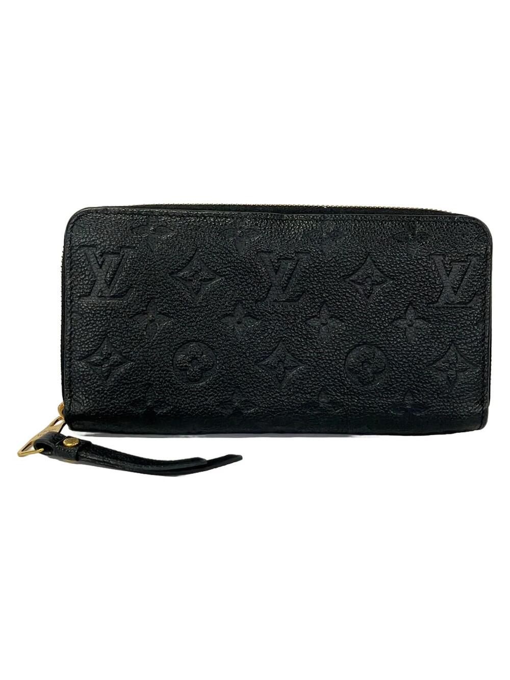 Louis Vuitton Zippy Wallet Noir #363097L71B
